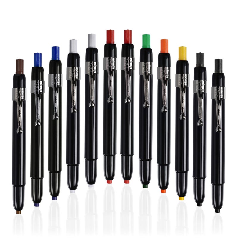 Listo 1620 - Box of 12 - Assorted Colors - China Markers/Grease Pencils - Image 1